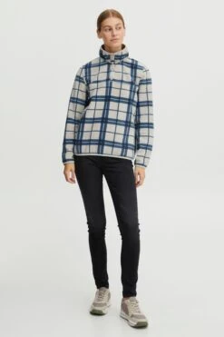 OXMO Outdoorjacken Outdoorjacke CHINNE Frauen Beige / Blau 9 OXMO Outdoorjacken Outdoorjacke CHINNE Frauen Beige / Blau -OXMO Verkaufs-Shop ff0f600b091389f14efe6815116e3af8