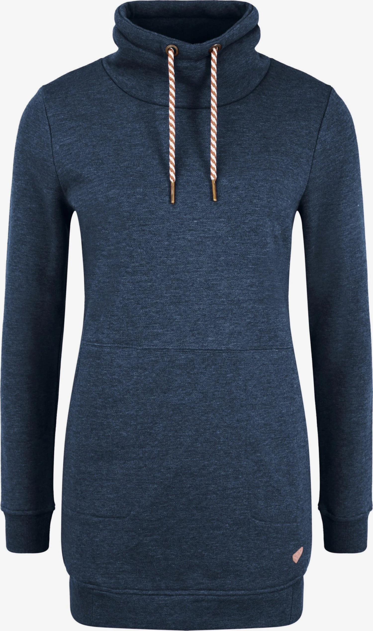 OXMO Longpullover Hoodie Vilma Frauen Blau 1 OXMO Longpullover Hoodie Vilma Frauen Blau