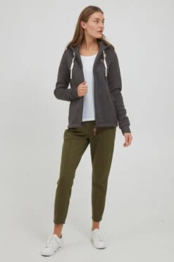 OXMO Sweatjacken Strickfleecejacke Thory Frauen Dunkelgrau / Graumeliert 8 OXMO Sweatjacken Strickfleecejacke Thory Frauen Dunkelgrau / Graumeliert -OXMO Verkaufs-Shop ffb035dee3cf8bfe8a59d98488c339e3