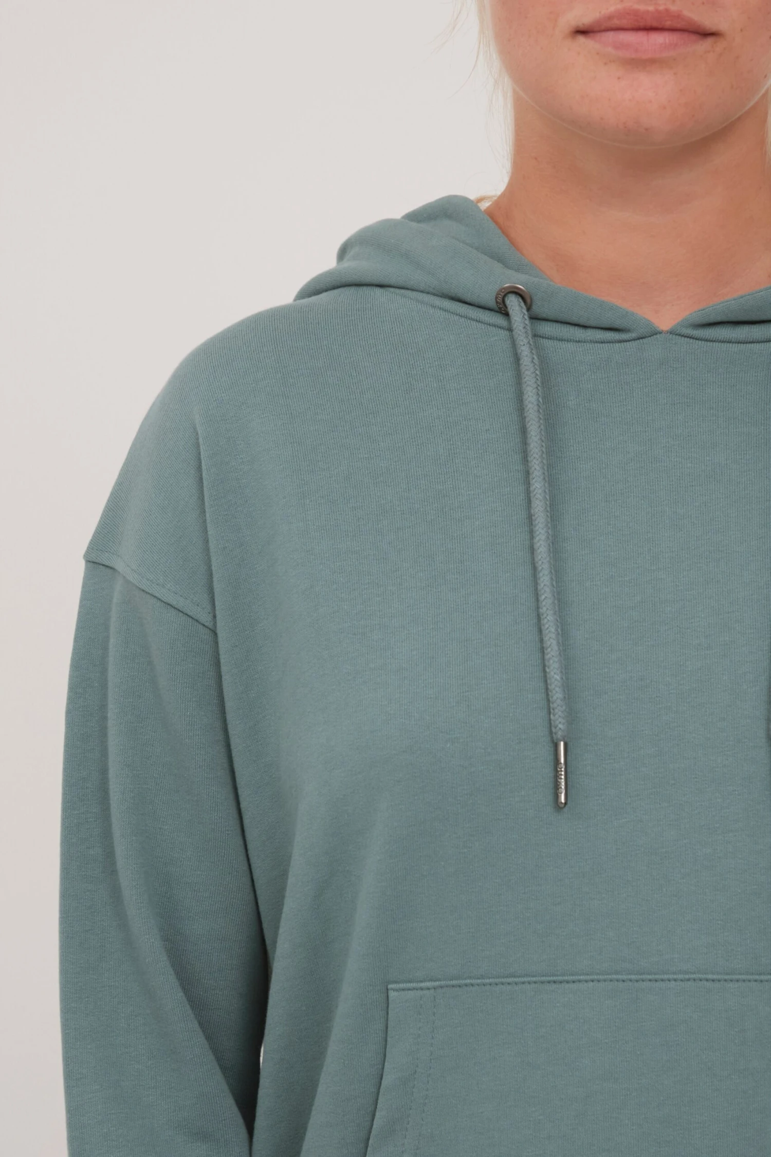 OXMO Pullover Kapuzenpullover Greta Frauen Grün 5 OXMO Pullover Kapuzenpullover Greta Frauen Grün – Bild 5